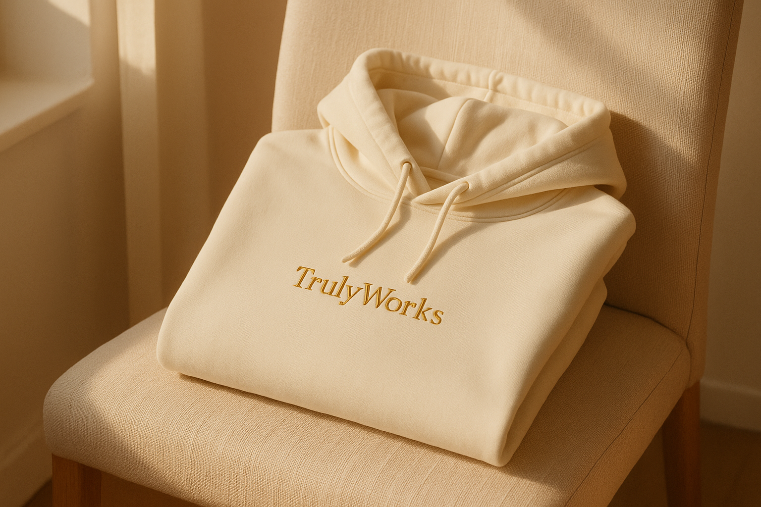 Wax Paper Hoodie with Honey Accent Logo